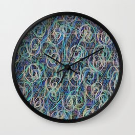Spiral Impedance Projector Wall Clock