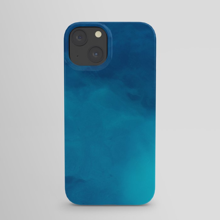 Deep Blue Wonder iPhone Case