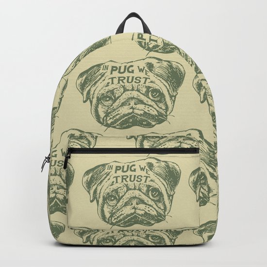 IN PUG WE TRUST Backpack