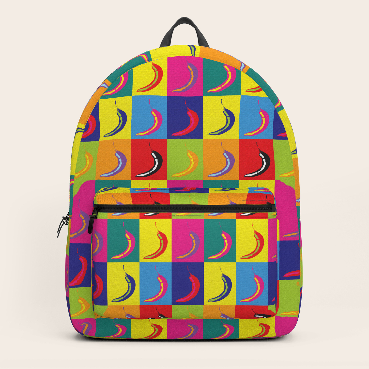 colourful rucksack