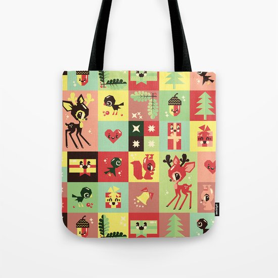 Christmas Geometric Pattern No. 2. Tote Bag