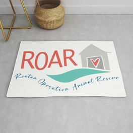 ROAR Roatan Operation Animal Rescue Dog House Area & Throw Rug