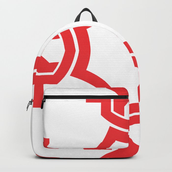 just red Backpack