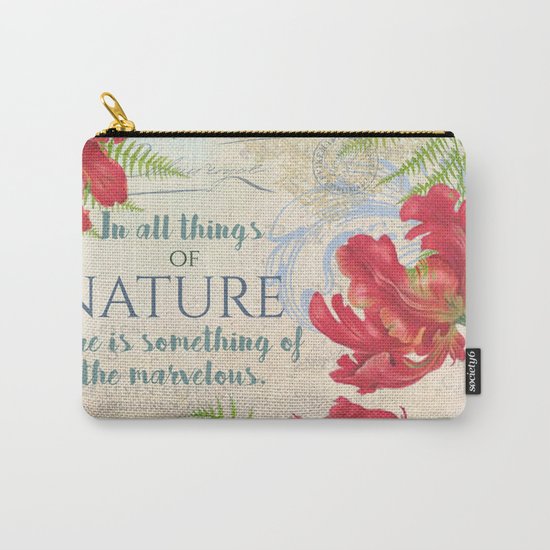 Vintage Flower #21 Carry-All Pouch