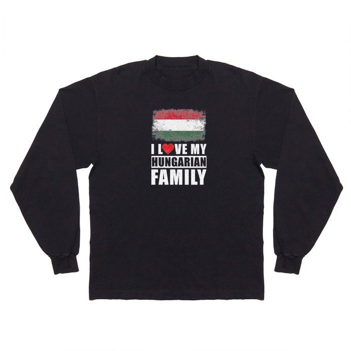 Hungarian Family Long Sleeve T Shirt
