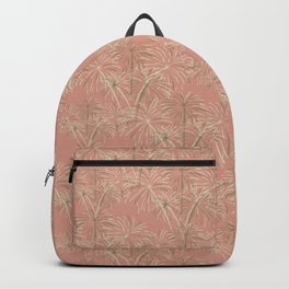 Fireworks Bloom on Coral Backpack | Tan, Fifthofnovember, Graphicdesign, Pink, Fireworks, Vendetta, Bloom, V, Explosive, Floral 
