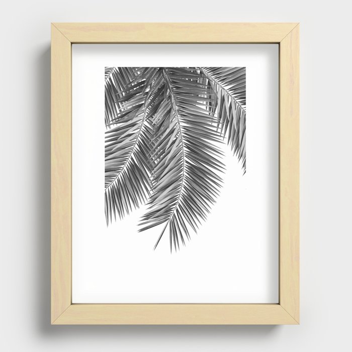 Palm Leaves Tropical Finesse #1 #tropical #wall #art #society6 Recessed Framed Print