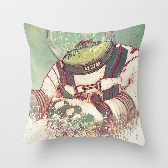 Memories Of Home Throw Pillow