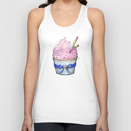 Cupcake Unisex Tank Top