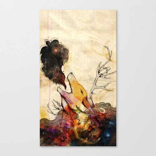Howl Canvas Print