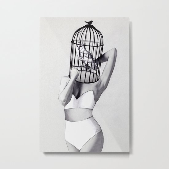 Ghost Metal Print