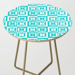 Modern Block Pattern D Side Table