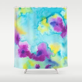 Tie-Dye Shower Curtain