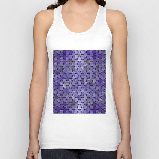 Glitter Tiles IV Unisex Tank Top