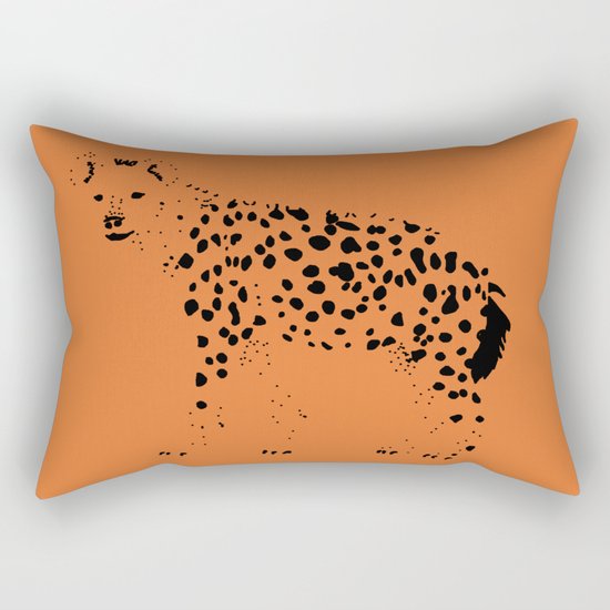 Hyena Spots Rectangular Pillow