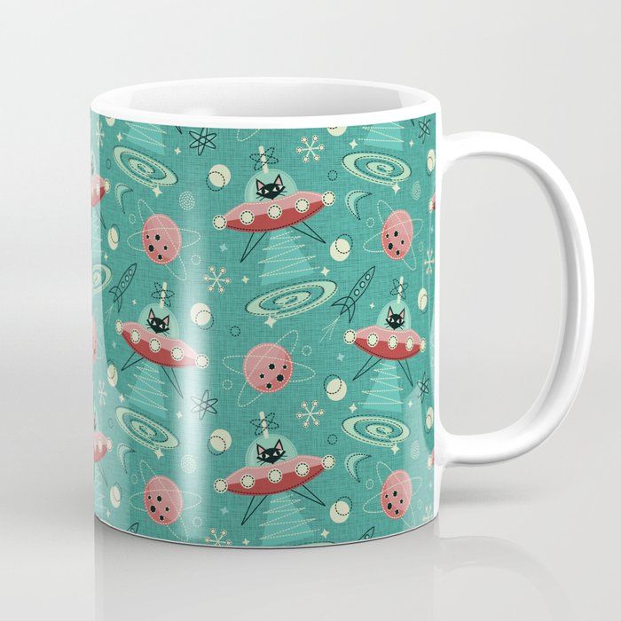 Atomic Cats in Space - ©studioxtine Coffee Mug