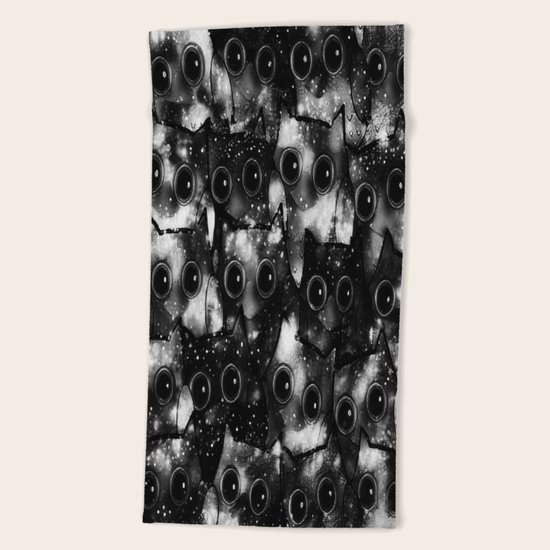 owl-343 Beach Towel