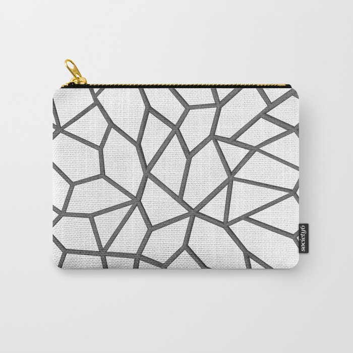 Mosaic Geo Glam #1 #geometric #decor #art #society6 Carry-All Pouch