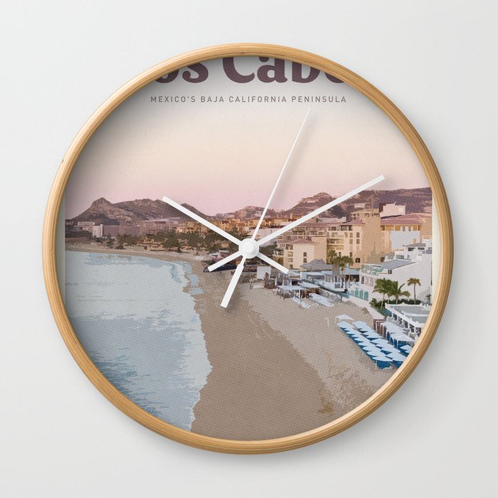Visit Los Cabos Wall Clock