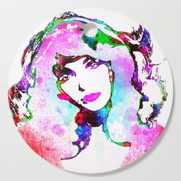 Painted Kate Cutting Board