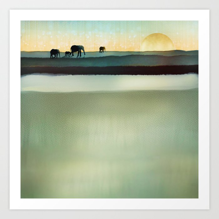 Gentle Journey Art Print