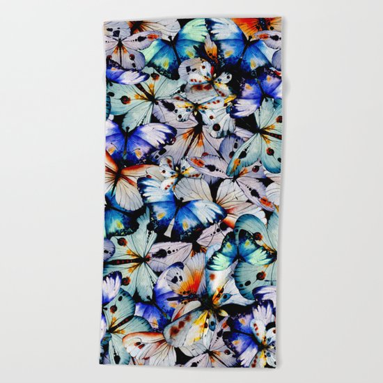 All of the Butterflies Beach Towel