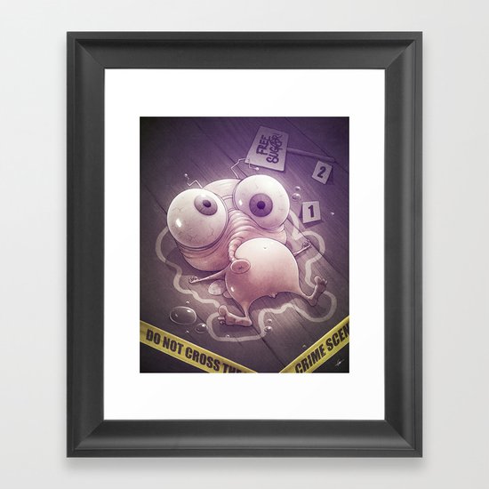 Free Sug(A)r! Framed Art Print
