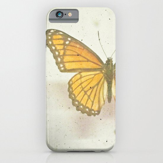 Golden Butterfly iPhone & iPod Case