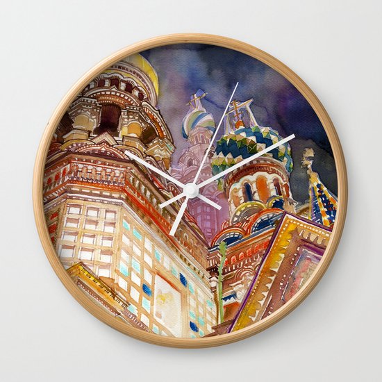 Saint Petersburg Wall Clock