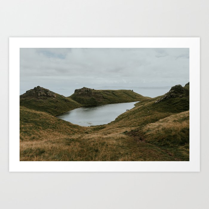 Skye Lake - Landscape Photography Art Print