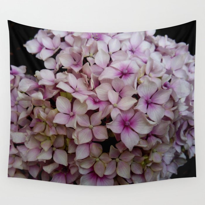 white flower 19 Wall Tapestry