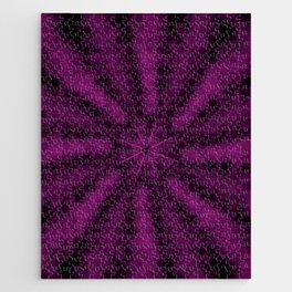 Purple Mandala  Jigsaw Puzzle