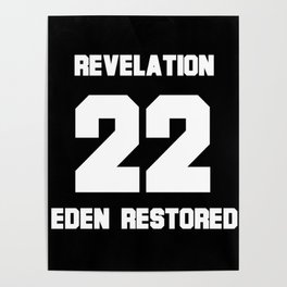 REVELATION 22:  EDEN RESTORED Poster