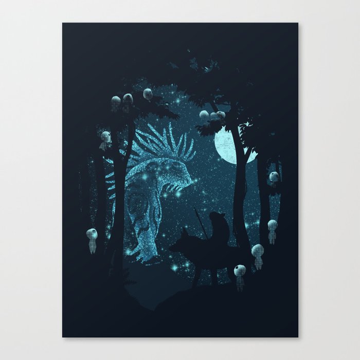 Forest Spirit Canvas Print