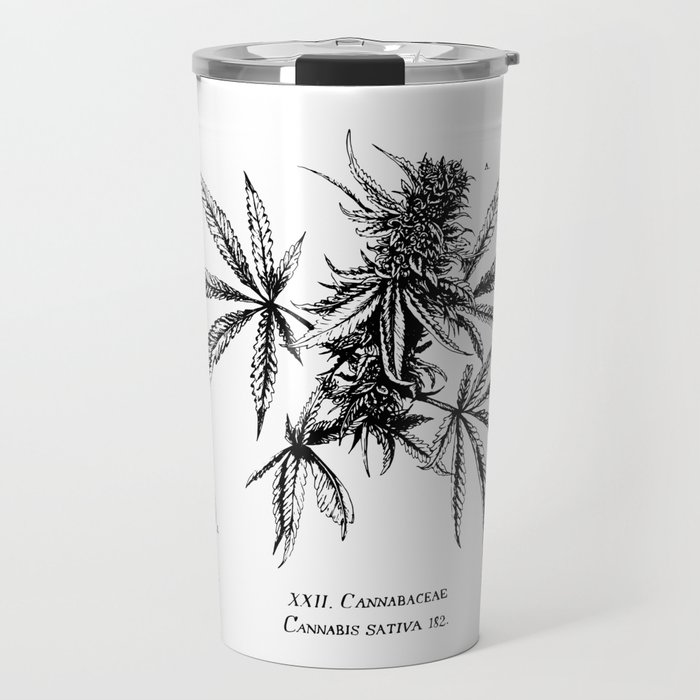 Cannabis Sativa Travel Mug