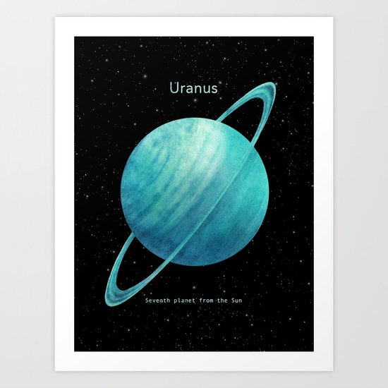 Uranus Art Print