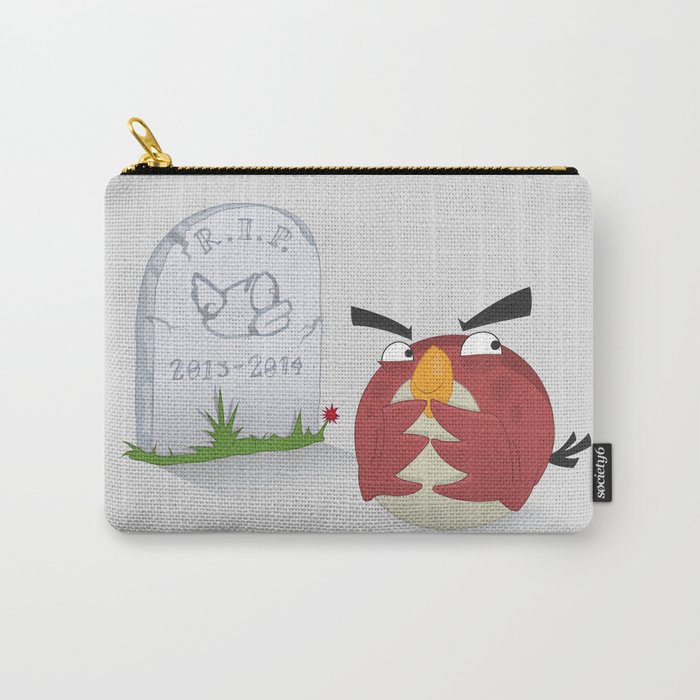 Happy Bird Carry-All Pouch