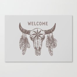 Welcome to our Home Graphic Canvas Print