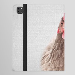Chicken - Colorful iPad Folio Case