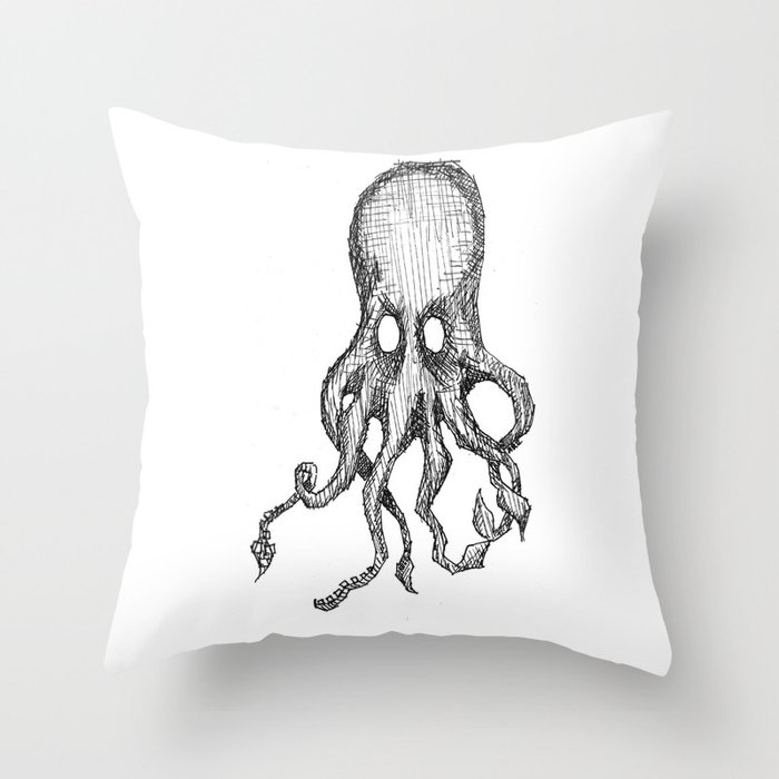 i don't have enough arms.  Throw Pillow
