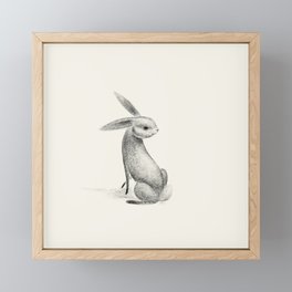 Rabbit rabbit Framed Mini Art Print