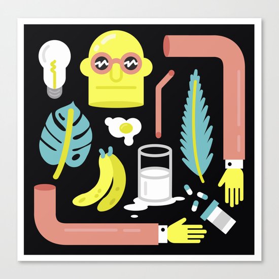 Objects Canvas Print