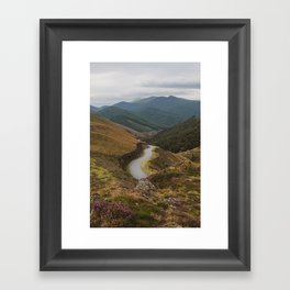 Basque Landscape Framed Art Print