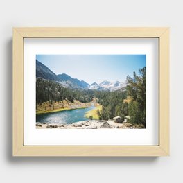 Eastern Sierra's Recessed Framed Print