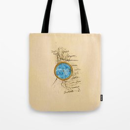 Jin's Compass (Rebel of the Sands) Tote Bag