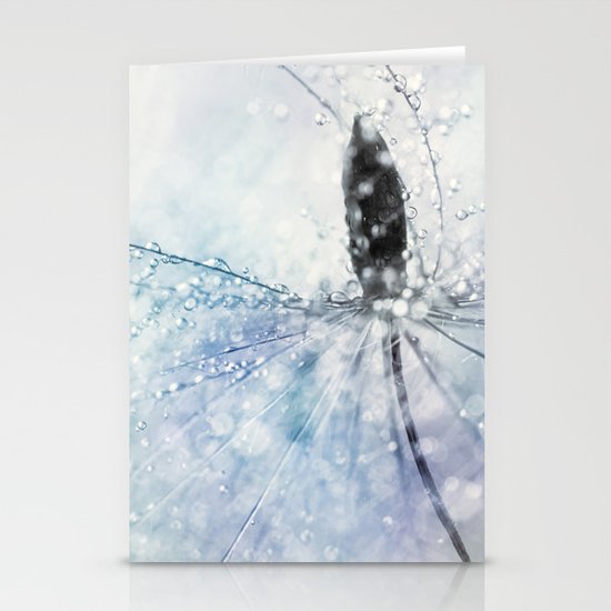 Fairy Baby Blue Stationery Cards