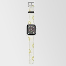 hachure shibori spot chartreuse Apple Watch Band