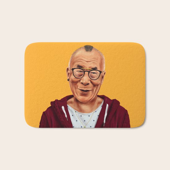 Hipstory - Dalai Lama Bath Mat