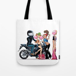Chewing gum Tote Bag