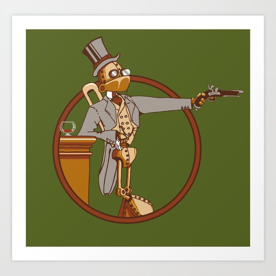 The Windup Duelist Art Print